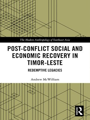 cover image of Post-Conflict Social and Economic Recovery in Timor-Leste